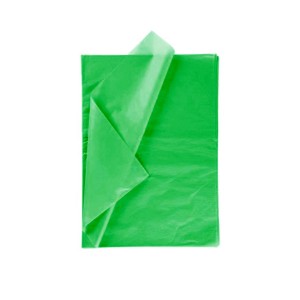 MIL28 PAPEL DE SEDA VERDE CLARO x 5hj